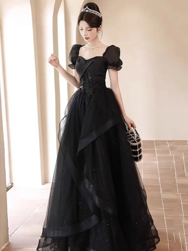 New Graduation High School Dress High end Black - Image 4