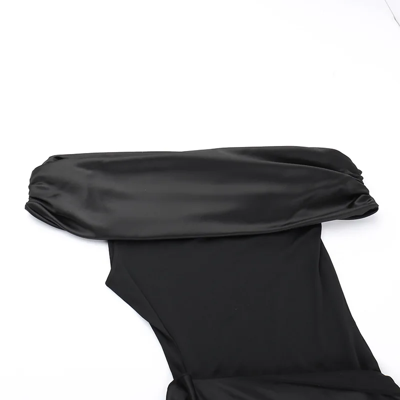 New Party Evening Dresses Elegant Black Slash Neck Maxi Dress For Women Fashion Short Sleeve Bodycon Banquet Vestidos Female New Party Evening Dresses Elegant Black Slash Neck Maxi Dress For Women Fashion Short Sleeve Bodycon Banquet Vestidos Female