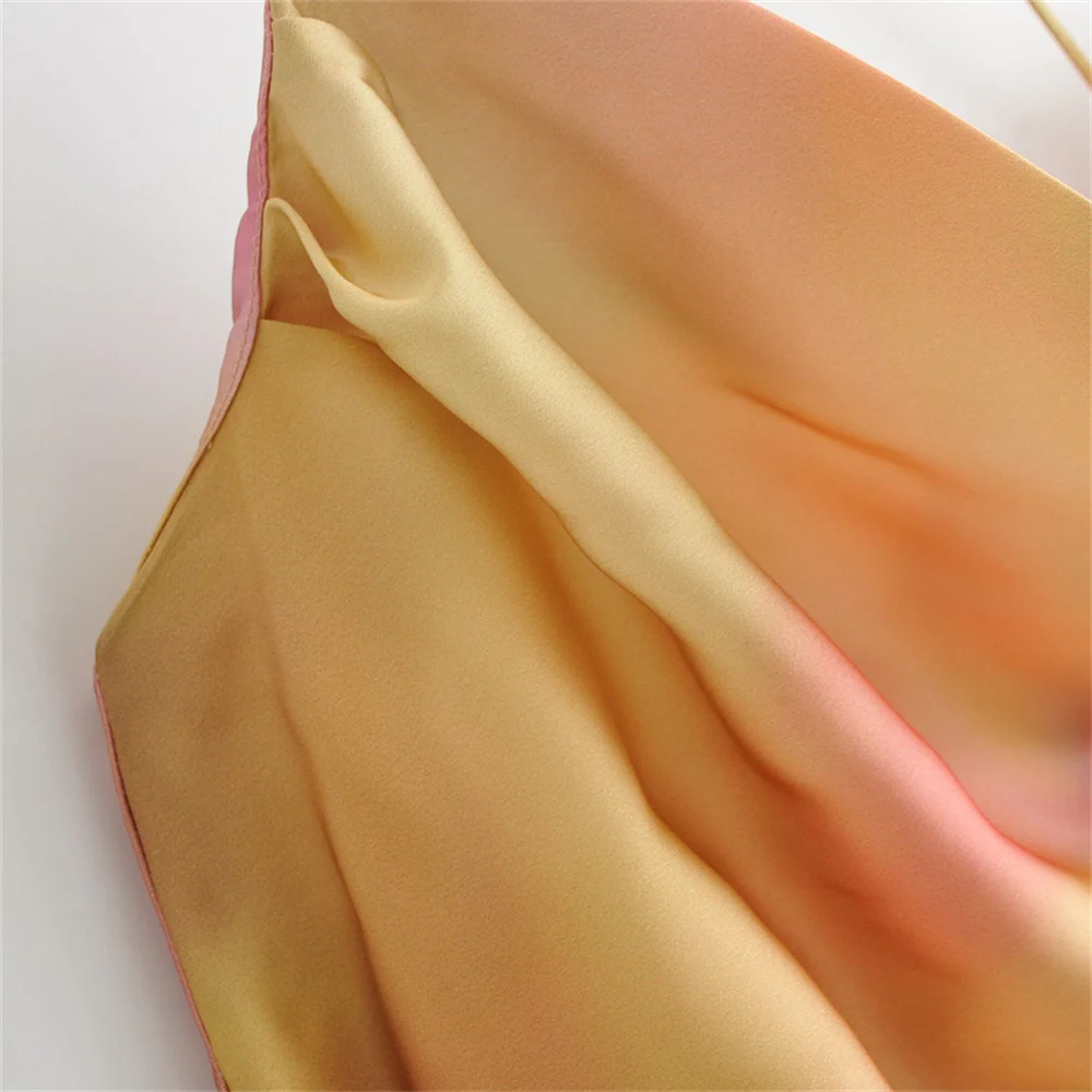 women's tie dye camisole dress with backless decoration for spring and summer new casual women's wear