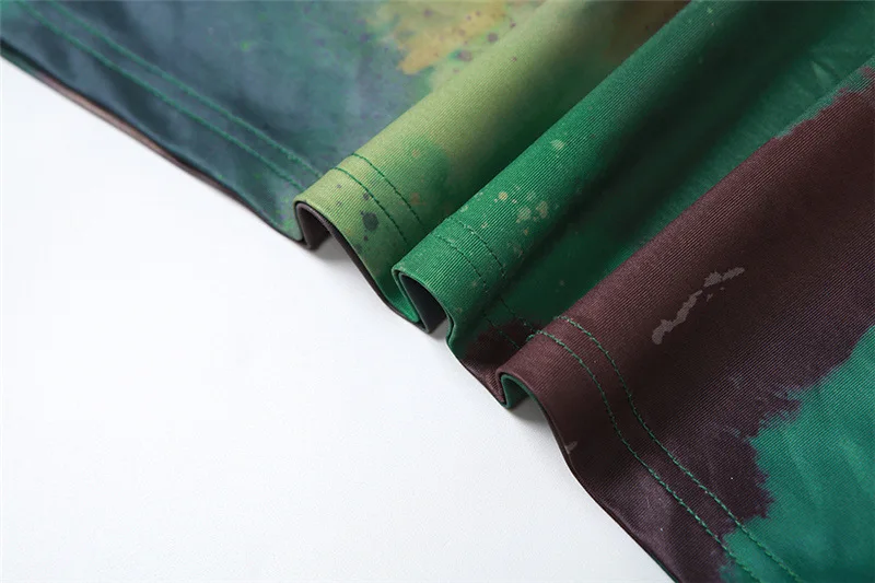 Summer Women Vintage Tie Dye Print Maxi Dress Sexy Backless Cleavage Body-shaping Elegant Spaghetti Strap Robe Party Vestido